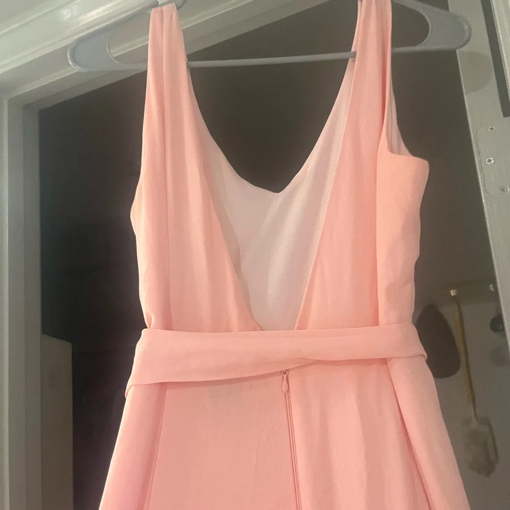 Coral bridesmaid dress. - Picture 2 of 3